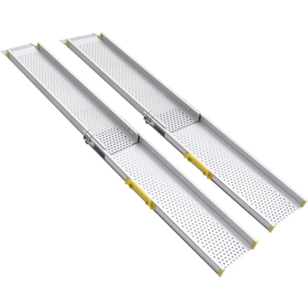 SuperOrtho Ράμπες 183cm Αναπηρικών Αμαξιδίων Aluminium Telescopic Ramp